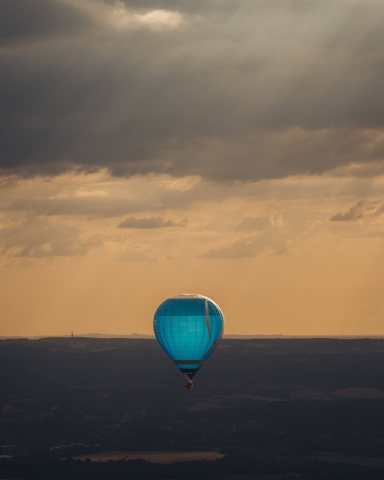 The-Grove-Starting Hot Air Ballon with skyline