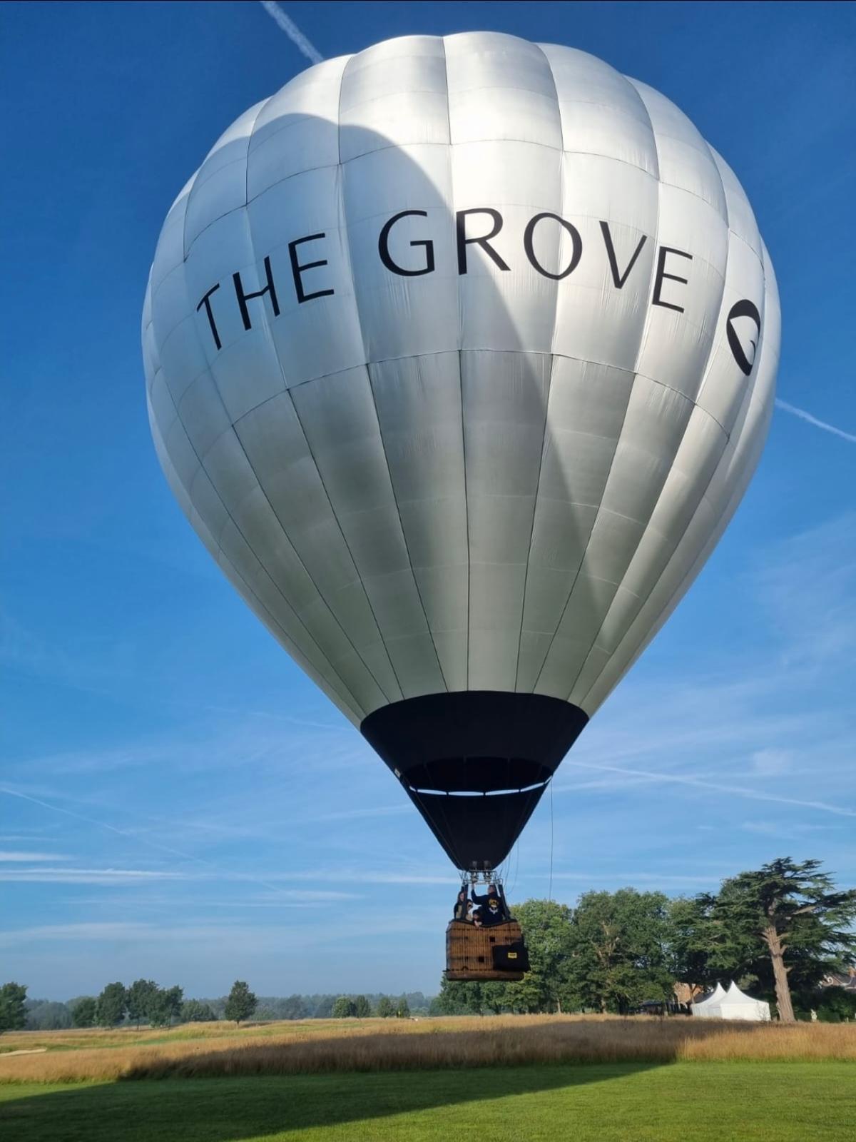 The-Grove-Starting festival from above